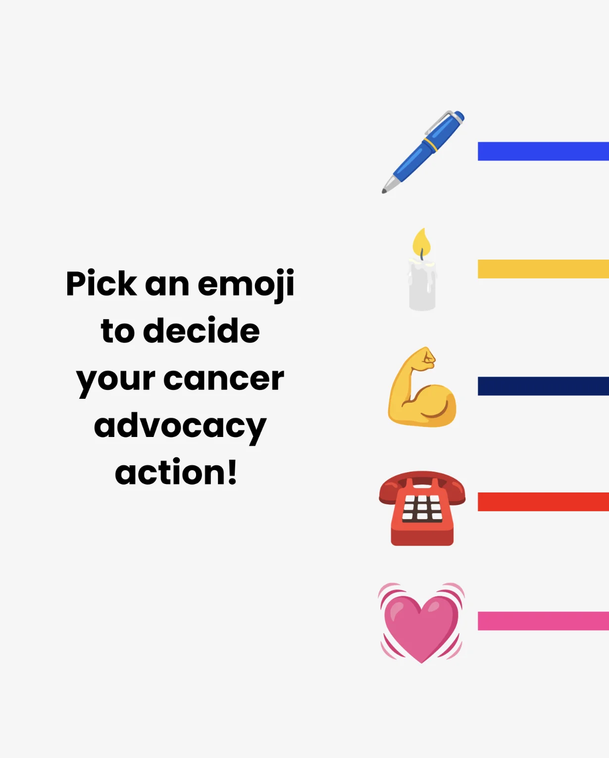 Five Actions to Move the Needle in the Fight Against Cancer - ACS CAN 2 Five Actions to Move the Needle in the Fight Against Cancer - ACS CAN