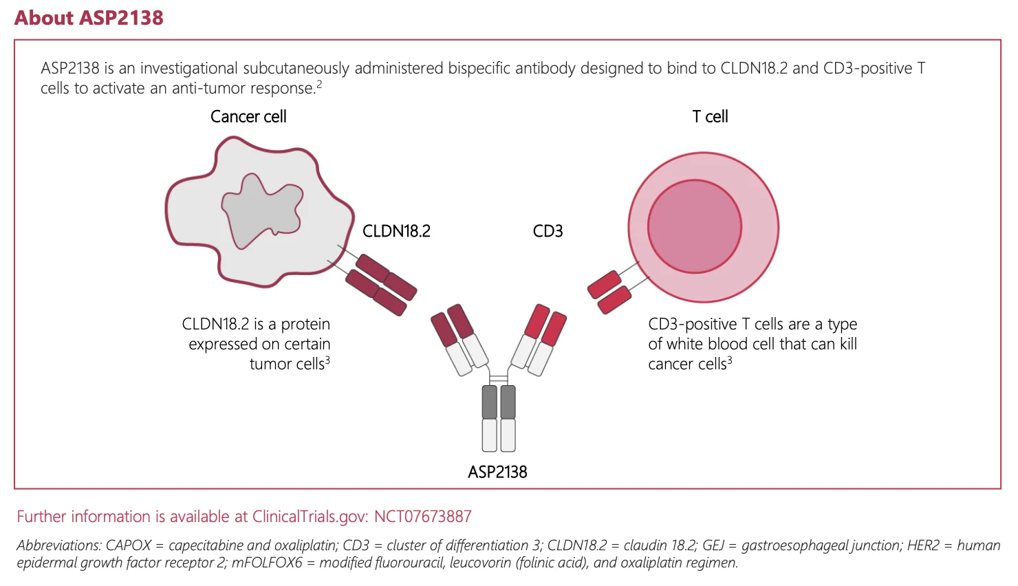 Astellas Doses First Patient in Phase 3 ASP2138 Trial for CLDN18.2-Positive Gastric and GEJ Cancer