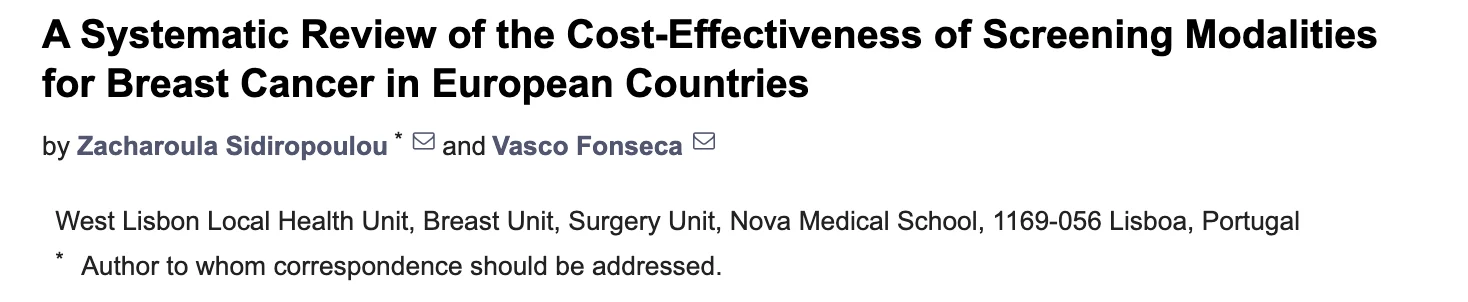Zacharoula Sidiropoulou: What It Actually Costs to Find a Cancer