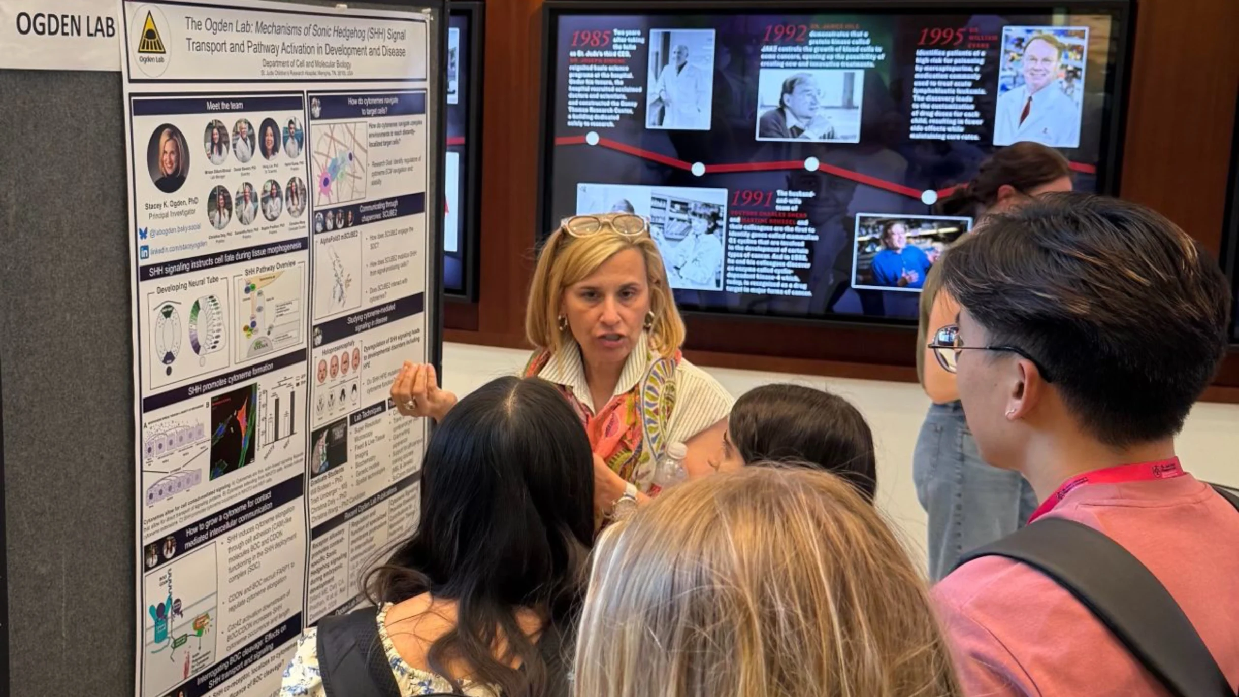 Stacey Ogden: Welcoming the Next Generation of Cancer Researchers at St. Jude
