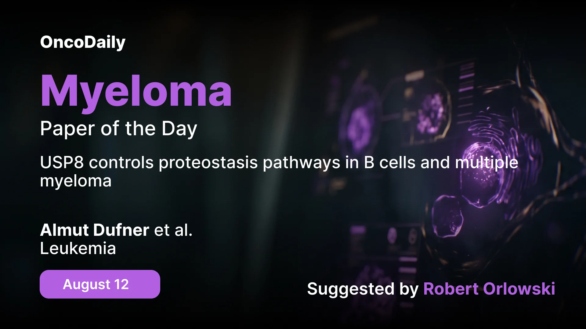 Myeloma Paper of the Day