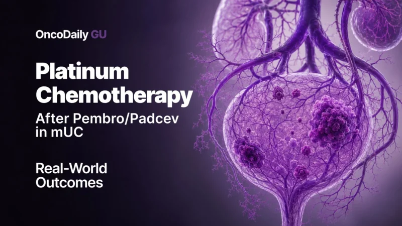 Platinum Chemotherapy After Padcev/Pembro in Metastatic Urothelial Cancer