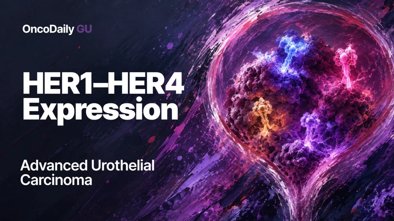 HER1–HER4 Expression in Advanced Urothelial Carcinoma
