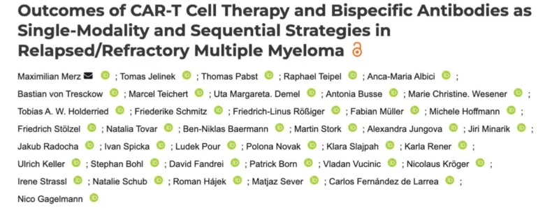 Muzaffar Qazilbash: CAR-T and Bispecific Antibodies in Multiple Myeloma 2 Muzaffar Qazilbash: CAR-T and Bispecific Antibodies in Multiple Myeloma