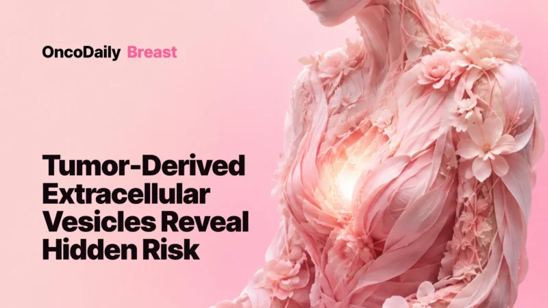 Tumor-Derived Extracellular Vesicles Reveal Hidden MBC Risk