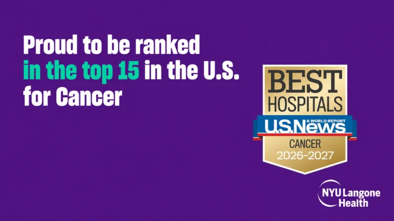 Anirban Maitra: NYU Langone’s Perlmutter Cancer Center Ranked N14 Nationally