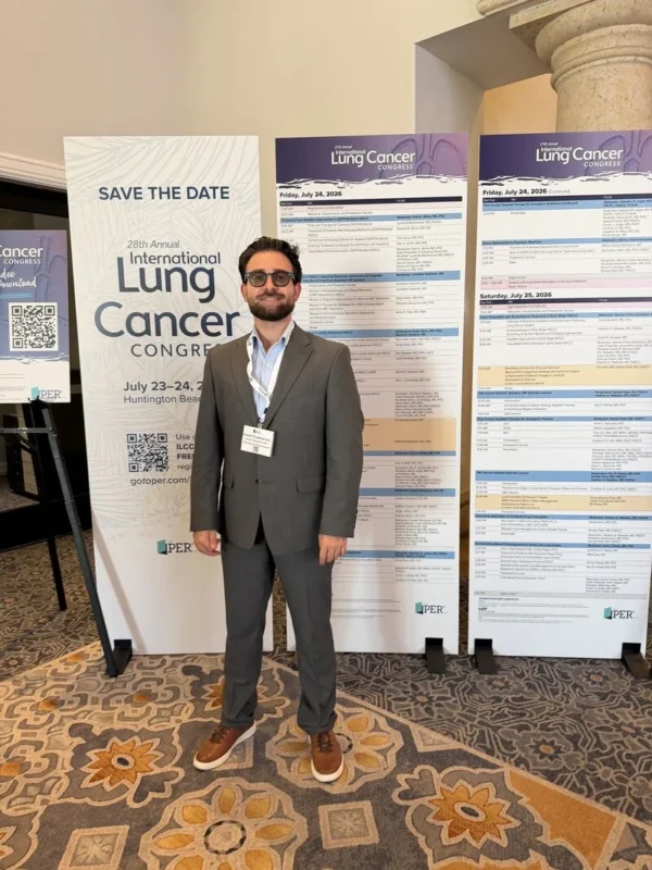 Asatur Chakmanyan Attends 27th Annual International Lung Cancer Congress 2 Asatur Chakmanyan Attends 27th Annual International Lung Cancer Congress