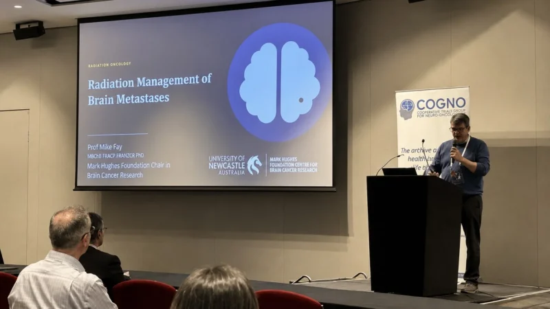 Radiation Management of Brain Metastases Takes the Stage at COGNO – Mark Hughes Foundation