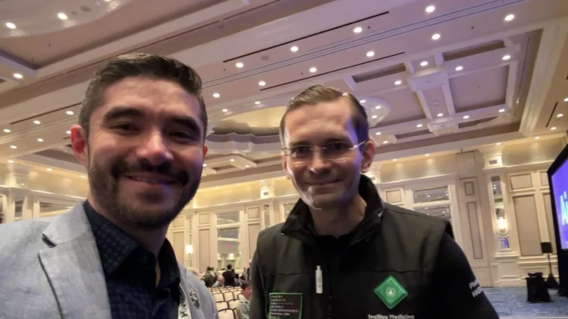Arturo LoAIza-Bonilla: Amazing to See Alex Zhavoronkov at Ai4