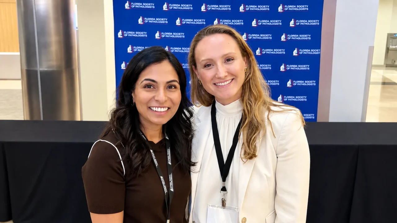Bruna Pellini: Sharing Updates in Lung Cancer Therapies With the Florida Society of Pathologists