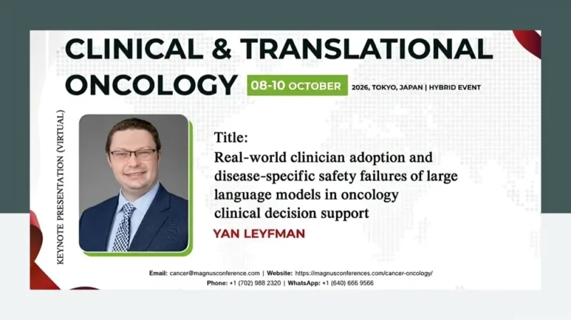 Yan Leyfman: Sharing Our Work on the Real-World Use and Safety of Large Language Models in Oncology 2 Yan Leyfman: Sharing Our Work on the Real-World Use and Safety of Large Language Models in Oncology