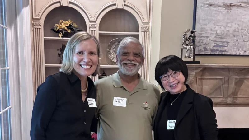 Joanna Metzner-Sadurski: Such a Wonderful Gathering at Dr. Kashyap Patel’s Home