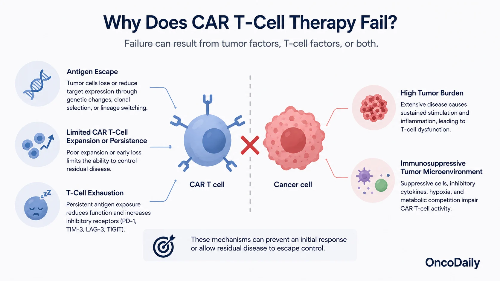 What Happens If CAR T-Cell Therapy Fails? Relapse, Refractory Disease, and Next Treatment Options 3 What Happens If CAR T-Cell Therapy Fails? Relapse, Refractory Disease, and Next Treatment Options