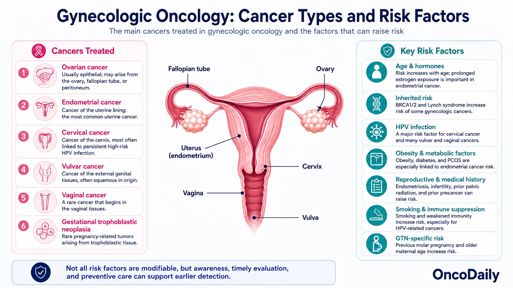 Gynecologic Oncology: Types of Cancer, Diagnosis, Treatment, and Prevention