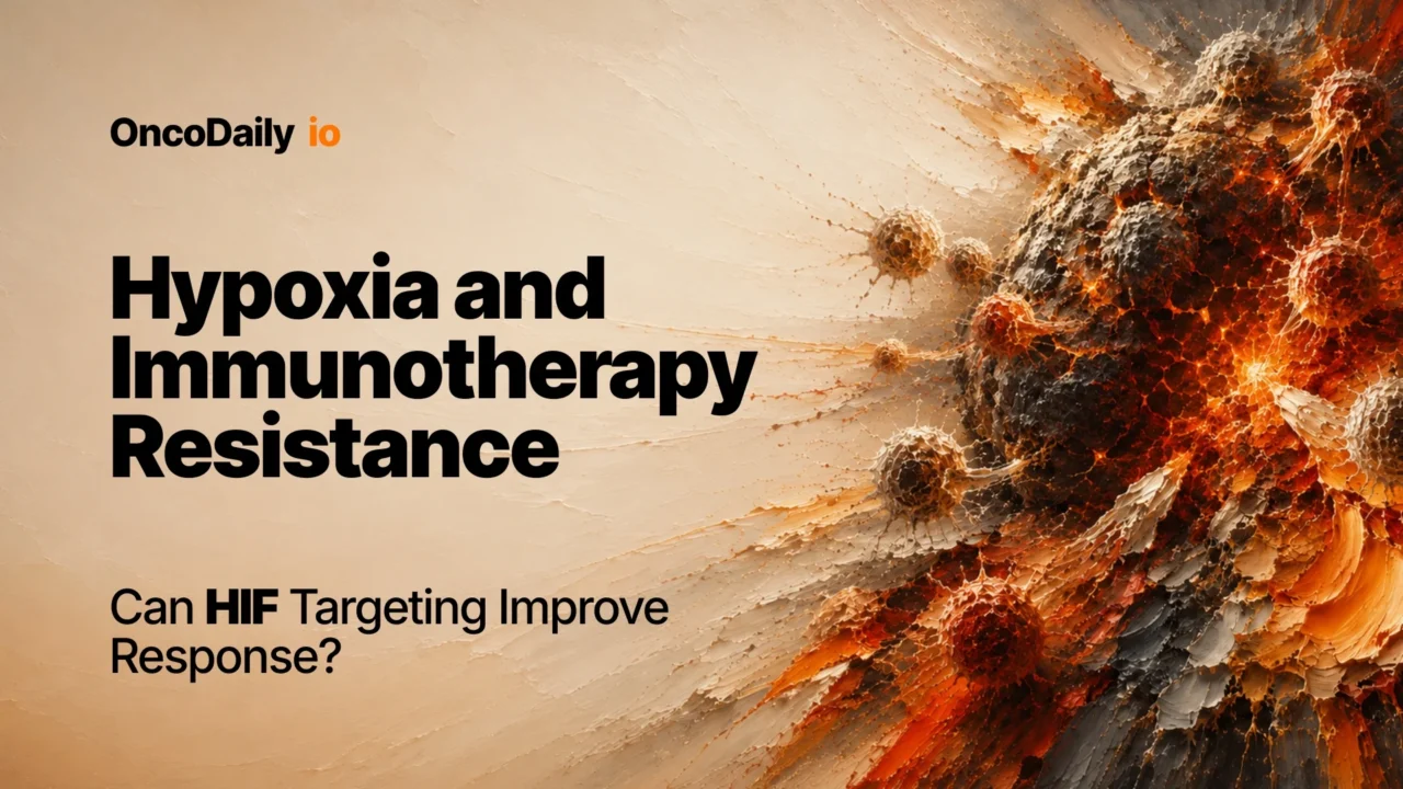 Hypoxia and Immunotherapy Resistance: Can HIF Targeting Improve Response?