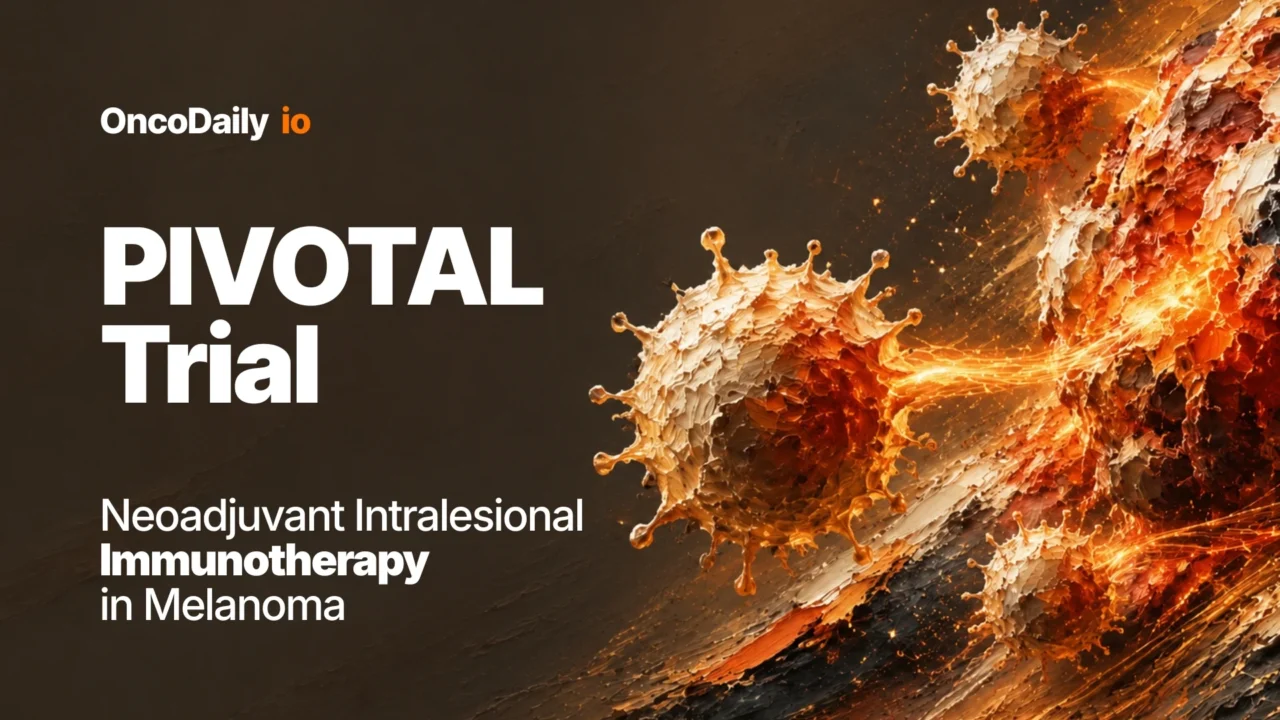 PIVOTAL Trial: Neoadjuvant Intralesional Immunotherapy in Melanoma