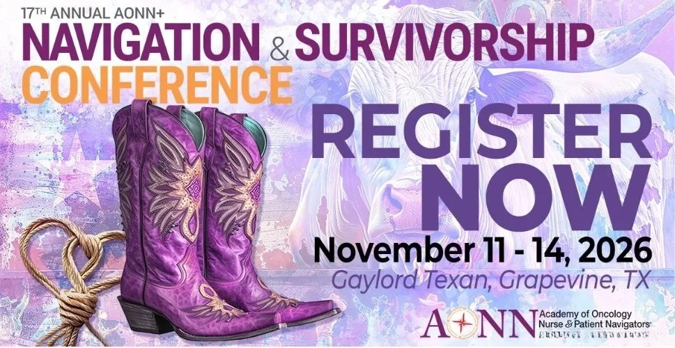 The AONN+ Annual Navigation and Survivorship Conference 2026 9 AONN+