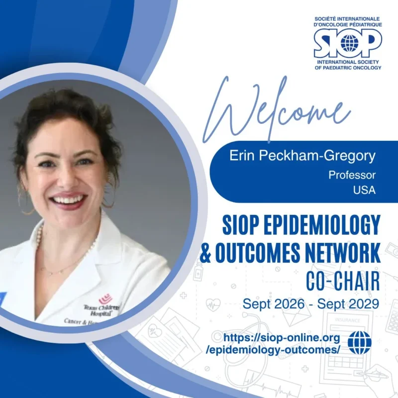 Welcoming the Newly Elected Leaders of the Epidemiology and Outcomes Network! - SIOP 2 SIOP