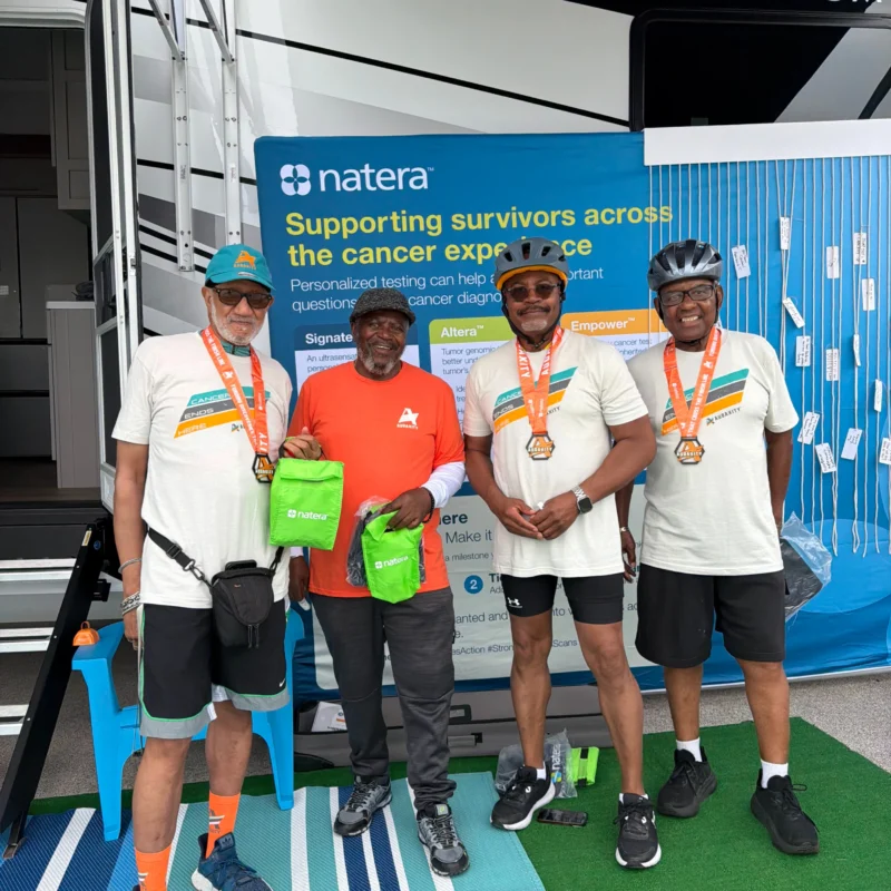 Natera Employees Joined the Ride Audaxity Cycling Event in Milwaukee to Help Advance Cancer Research 2 Natera