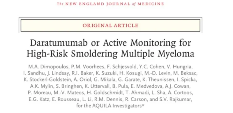 Vincent Rajkumar: 5 Career-Defining Myeloma Studies and Lessons for Academic Medicine 5 Vincent Rajkumar