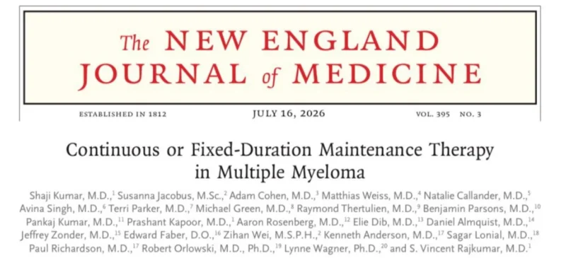 Vincent Rajkumar: 5 Career-Defining Myeloma Studies and Lessons for Academic Medicine 6 Vincent Rajkumar