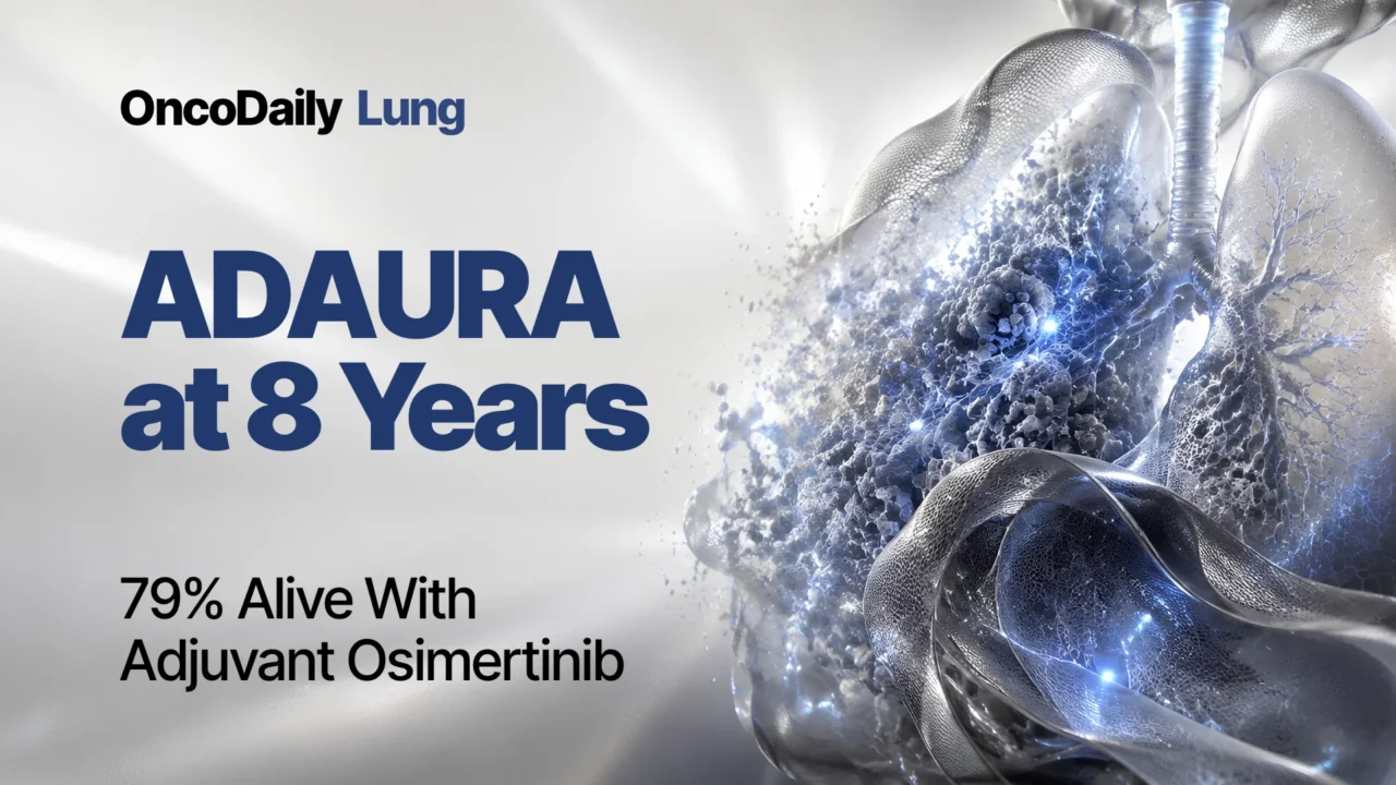 ADAURA at WCLC 2026: 8-Year Survival Confirms Durable Benefit of Adjuvant Osimertinib in Resected EGFR-Mutated NSCLC