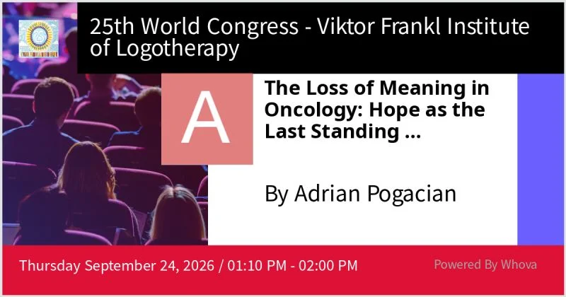 Adrian Pogacian: Honored to Talk at 25th World Congress