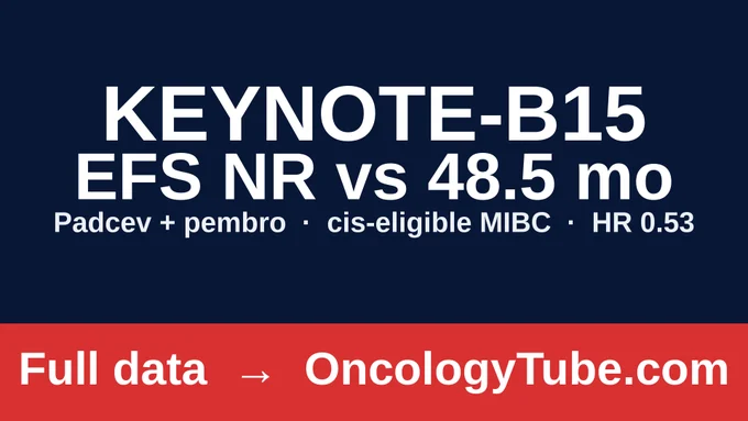 María Natalia GaNdur Quiroga: KEYNOTE-B15 Advances Perioperative Treatment in MIBC