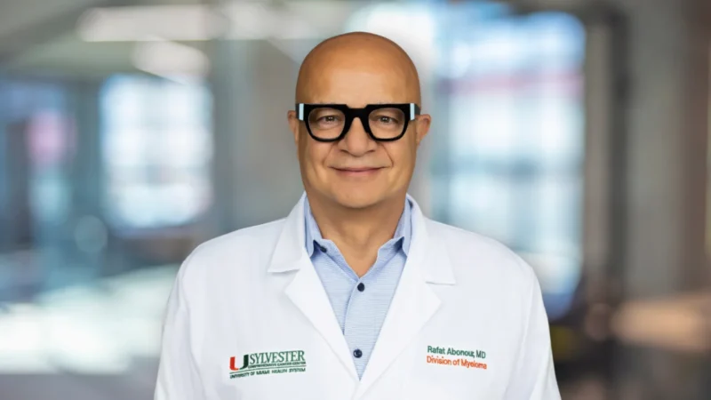 Rafat Abonour: Honored to Share My Appointment as Professor of Medicine at Miller Medicine
