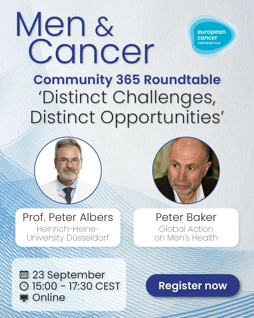The Barriers Men Face Across Prevention, Screening, Treatment and Life After Cancer - ECO 2 The Barriers Men Face Across Prevention, Screening, Treatment and Life After Cancer - ECO