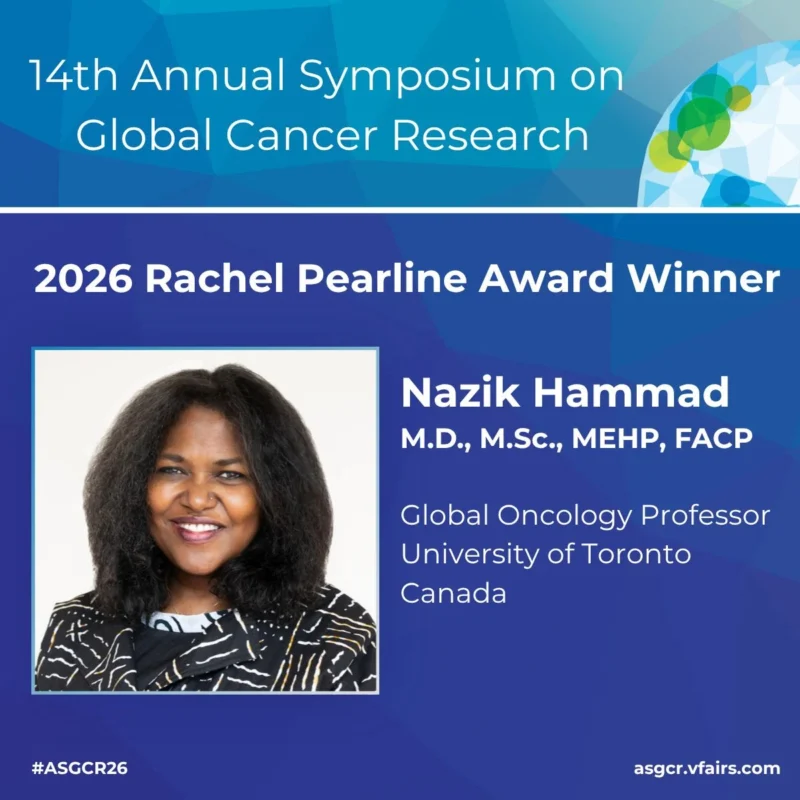 Nazik Hammad: Award Celebrates Efforts to Improve Cancer Outcomes in Africa 2 Nazik Hammad: Award Celebrates Efforts to Improve Cancer Outcomes in Africa