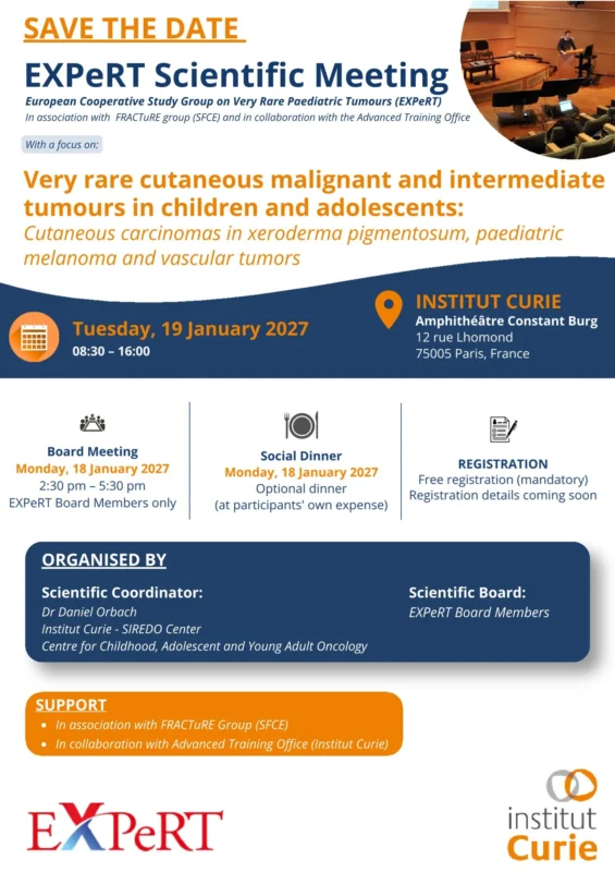 EXPeRT Scientific Meeting: Advancing Care for Very Rare Paediatric Tumours - AIEOP