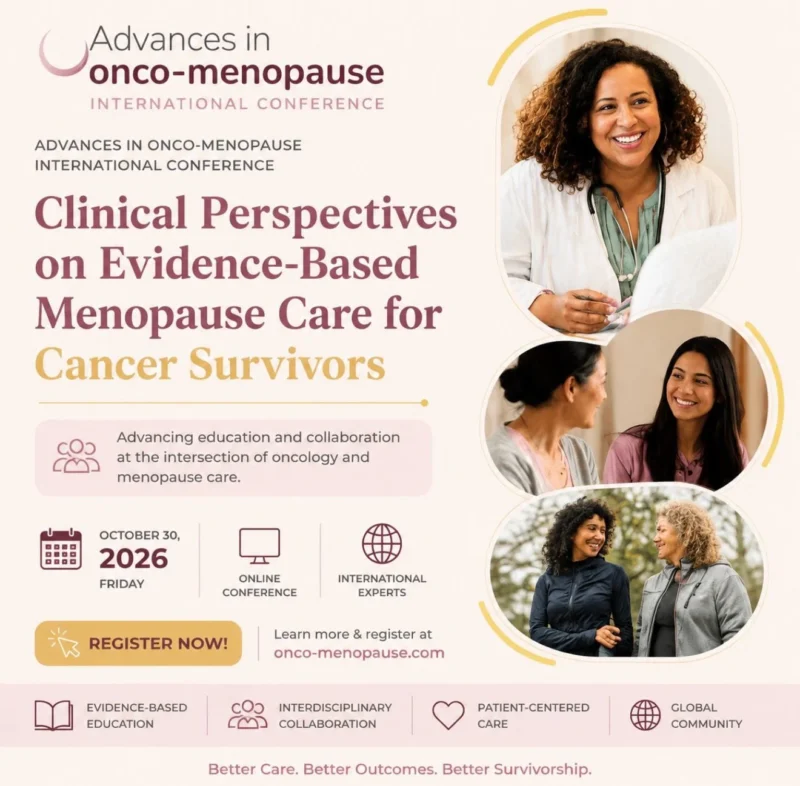 Muna Al - Khaifi: International Experts to Discuss Evidence-Based Menopause Care for Cancer Survivors 2 Muna Al - Khaifi: International Experts to Discuss Evidence-Based Menopause Care for Cancer Survivors