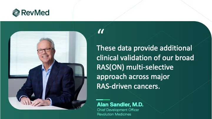 New Phase 1/2 Data for Advanced RAS-Driven Non-Small Cell Lung Cancer - Revolution Medicines 2 New Phase 1/2 Data for Advanced RAS-Driven Non-Small Cell Lung Cancer - Revolution Medicines