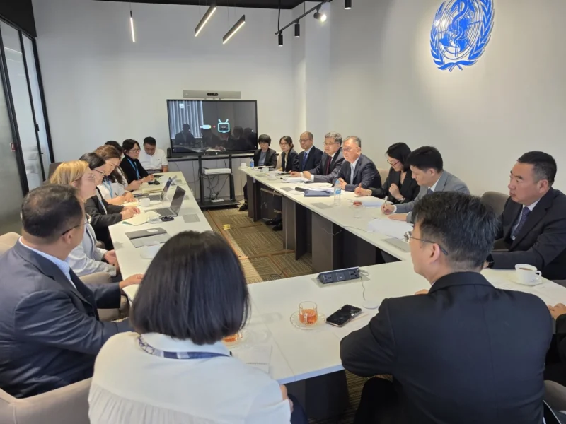Chinese Public Health Authorities and WHO Mongolia and China Strengthen Cooperation on Health Security and Disease Prevention 4 WHO Mongolia