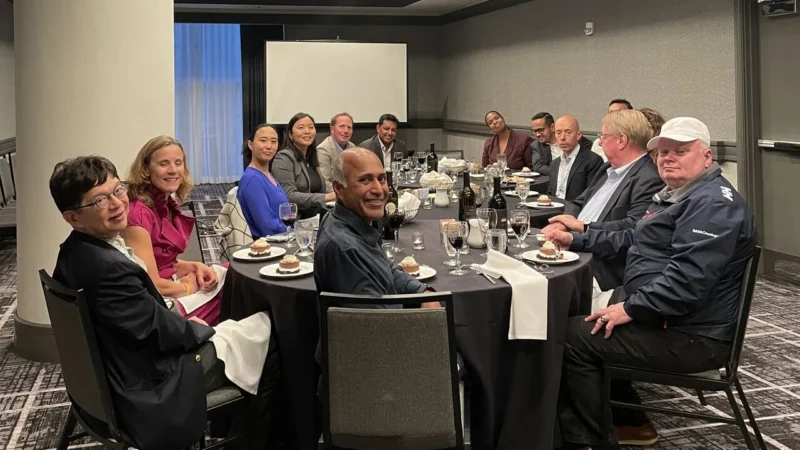 Binay Shah: Great Faculty Dinner in San Francisco at Binaytara's Precision Oncology Summit 2 Binay Shah