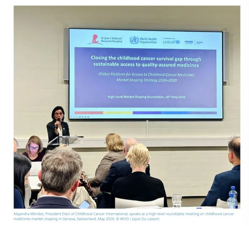 Alejandra Mendez: WHO Calls for Collective Action to Close the Childhood Cancer Survival Gap 2 Alejandra Mendez: WHO Calls for Collective Action to Close the Childhood Cancer Survival Gap