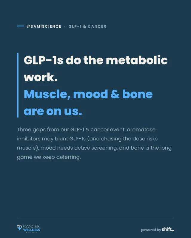 Sami (Papacek) Mansfield: GLP-1s Do the Metabolic Work, But Muscle, Mood, and Bone Need Protection 2 Sami (Papacek) Mansfield: GLP-1s Do the Metabolic Work, But Muscle, Mood, and Bone Need Protection