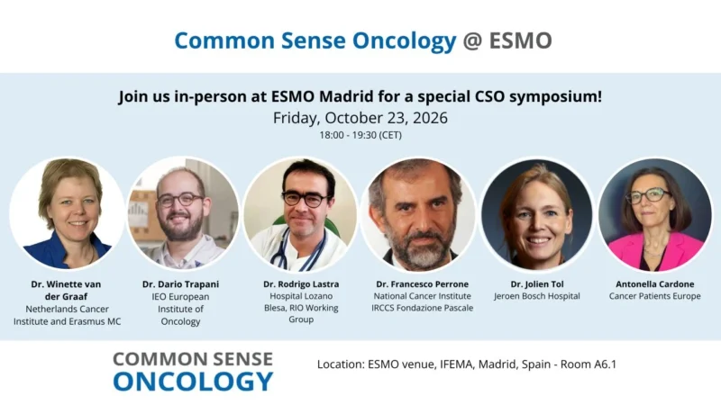 Common Sense Oncology