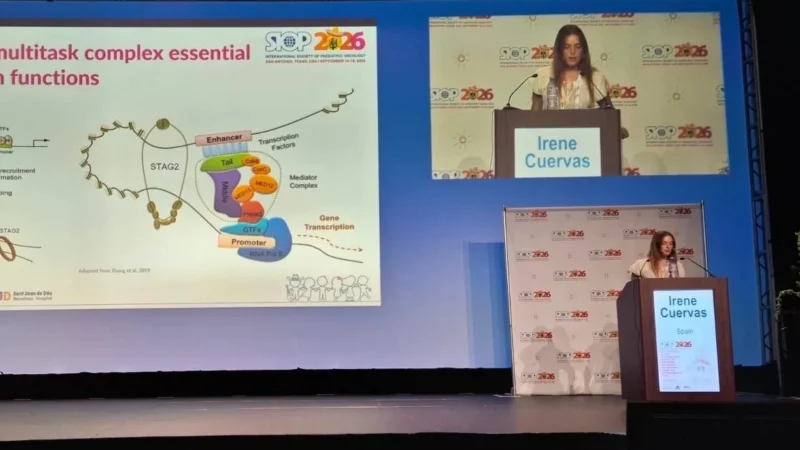 Irene Cuervas Oliveras Receives the Odile Schweisguth Prize for Pediatric Oncology Research – Institut de Recerca Sant Joan de Déu
