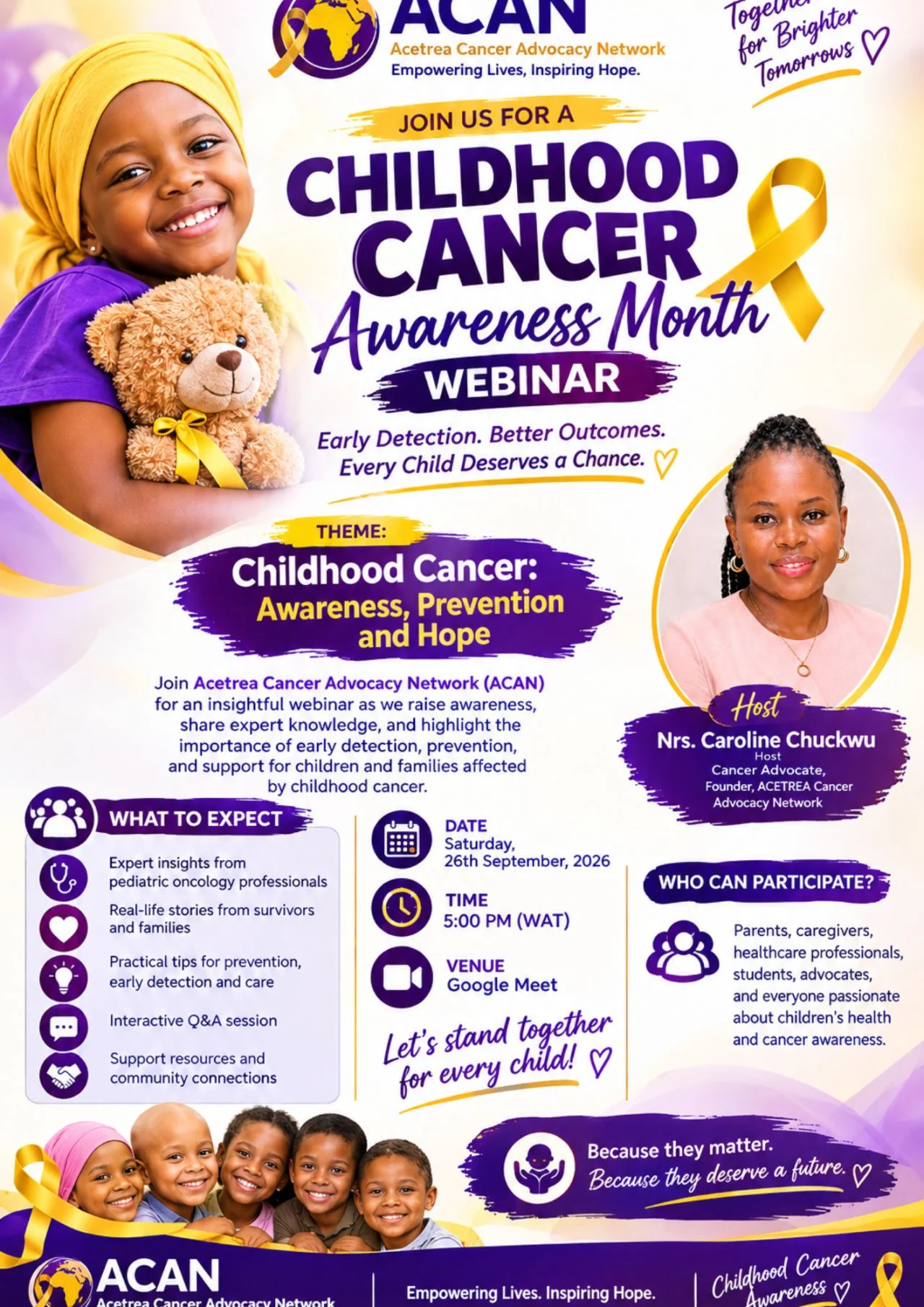 Let’s Come Together to Learn, Engage and Stand for Every Child - ACAN