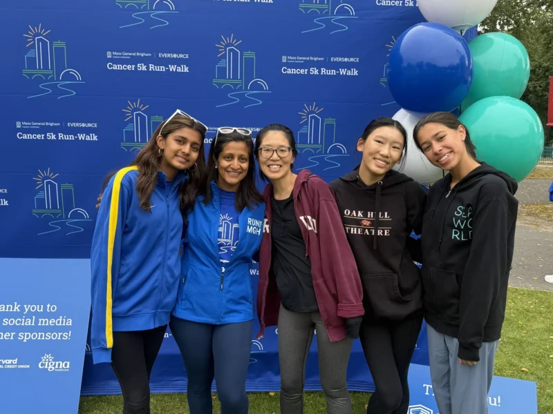 Aparna Parikh: A Great Morning at the Mass General Brigham Cancer Institute 5K 2 Aparna Parikh