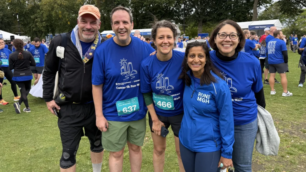Aparna Parikh: A Great Morning at the Mass General Brigham Cancer Institute 5K