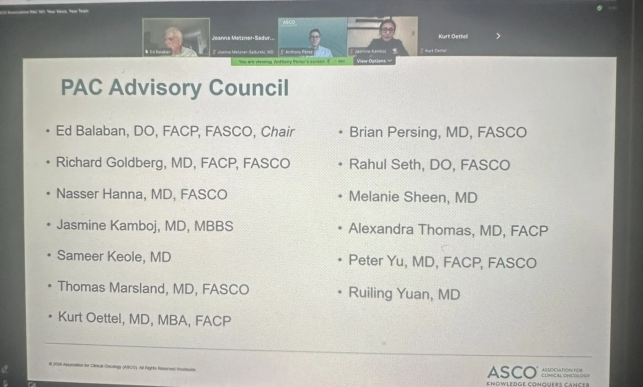 Joanna Metzner-Sadurski: One Voice for Oncology, One Voice for Our Patients 2 Joanna Metzner-Sadurski: One Voice for Oncology, One Voice for Our Patients