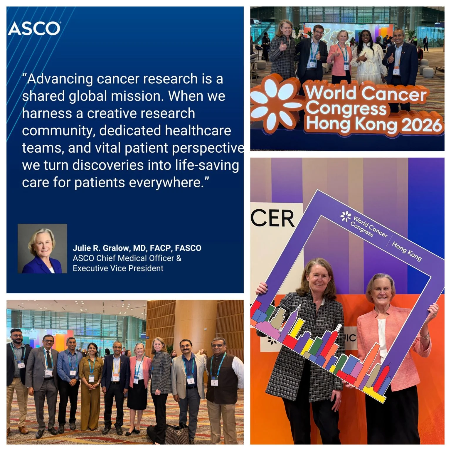 Julie Gralow: Celebrating World Cancer Research Day at WCC 2026