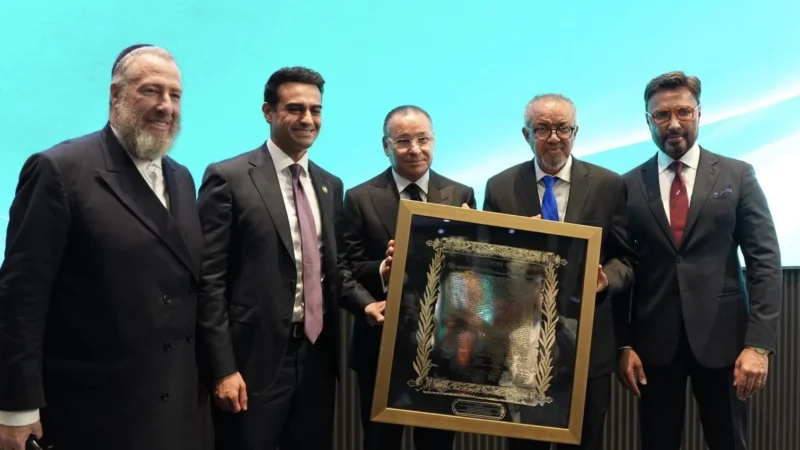 Tedros Adhanom Ghebreyesus: Honored to Receive the United States Award for Global Health Leadership During UNGA Week