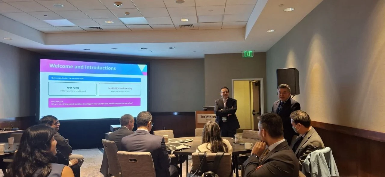 Tamer Refaat: Strengthening Global Connections Across Radiation Oncology at ASTRO26 2 Tamer Refaat