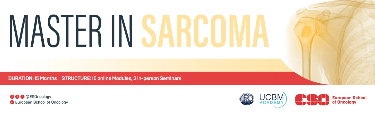 ESO and Campus Bio-Medico University of Rome Have Launched a New Master in Sarcoma - ESO 2 ESO and Campus Bio-Medico University of Rome Have Launched a New Master in Sarcoma - ESO