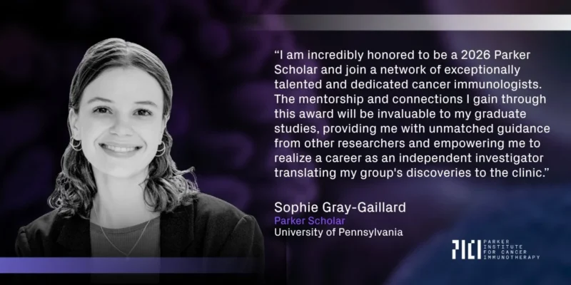 Sophie Gray-Gaillard Advances Research on T Cells and Cancer Immunotherapy - PICI 2 PICI