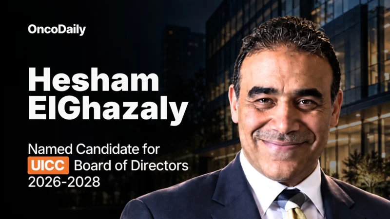 Hesham Elghazaly Named Candidate for UICC Board of Directors 2026–2028